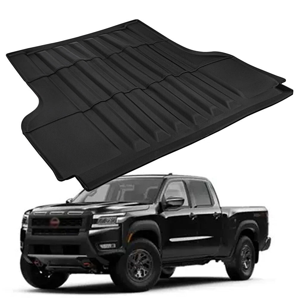 3D TPE Bed Mat Liner for Nissan Frontier Crew Cab (2022–2025)