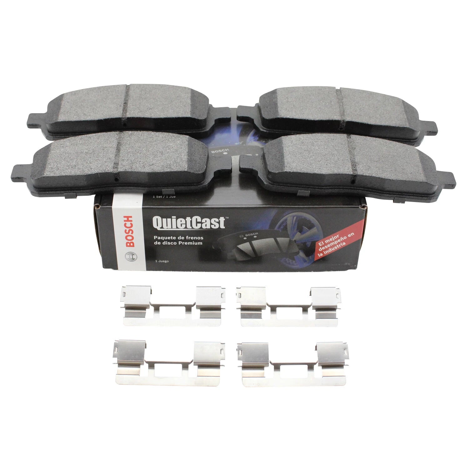 Bosch QuietCast Brake Pads for Ford F-150, Lincoln Mark LT (2004–2014)