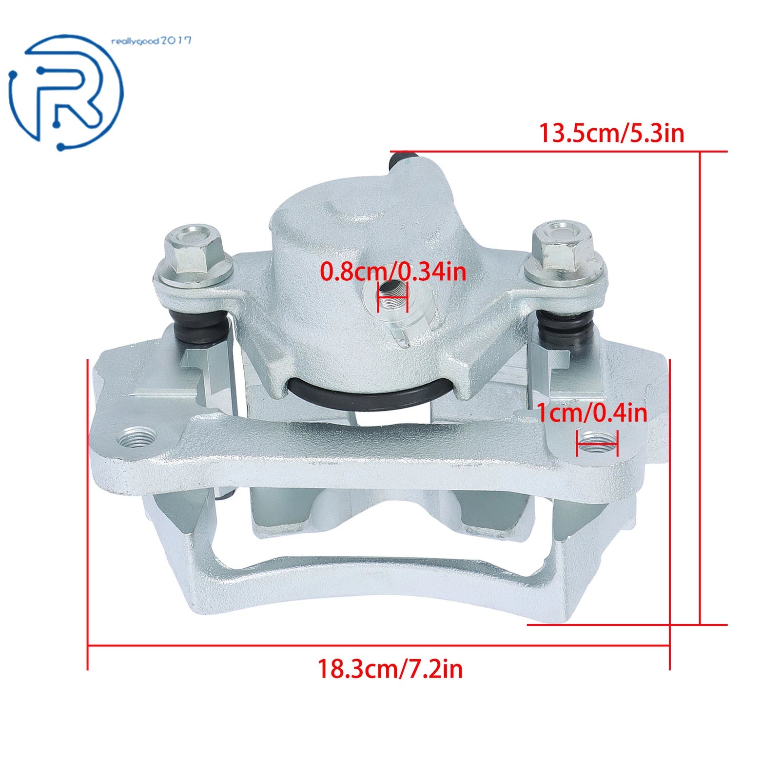 Disc Brake Caliper w/ Bracket for Toyota 4Runner FJ Cruiser (2003–2009) 4775035170