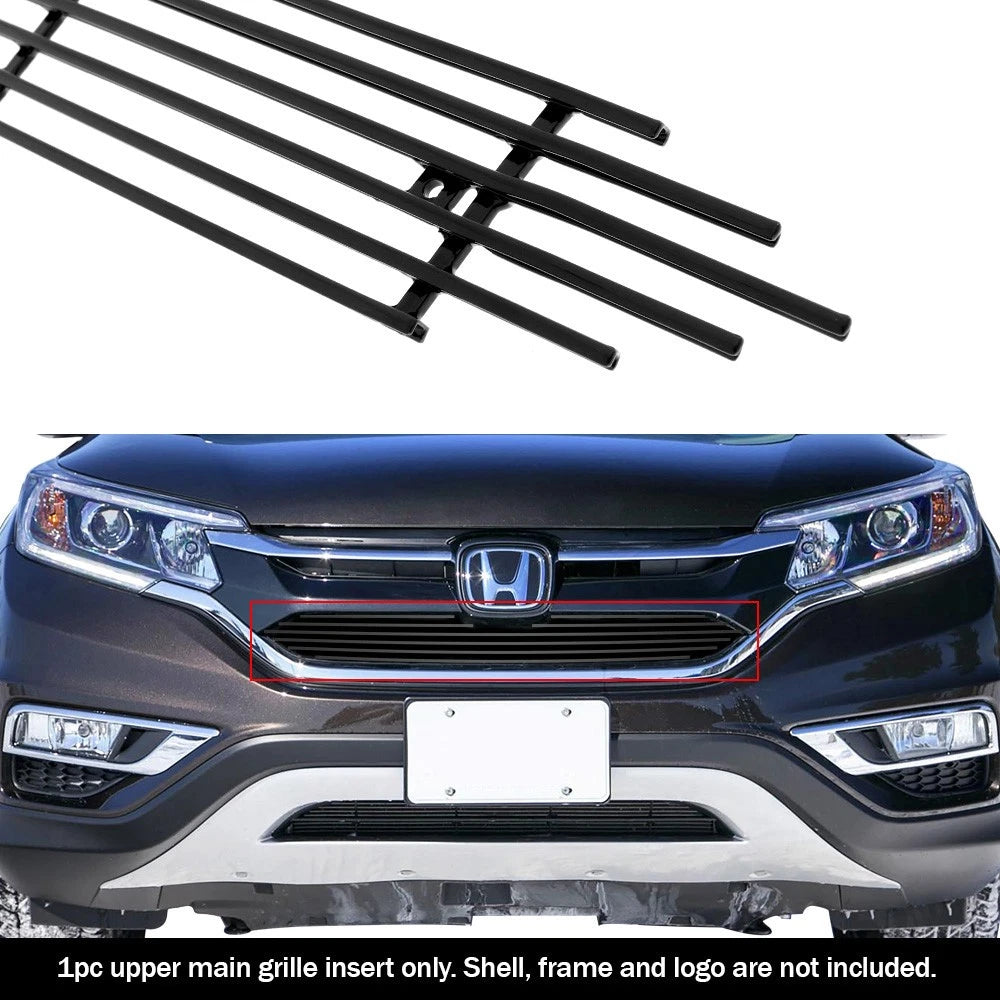 Aluminum Black Billet Grille Insert for Honda CR-V (2015-2016)