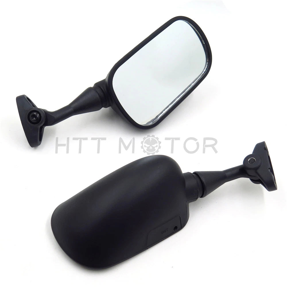 Black Racing Mirrors for Honda CBR954RR, CBR929RR (2000–2003)