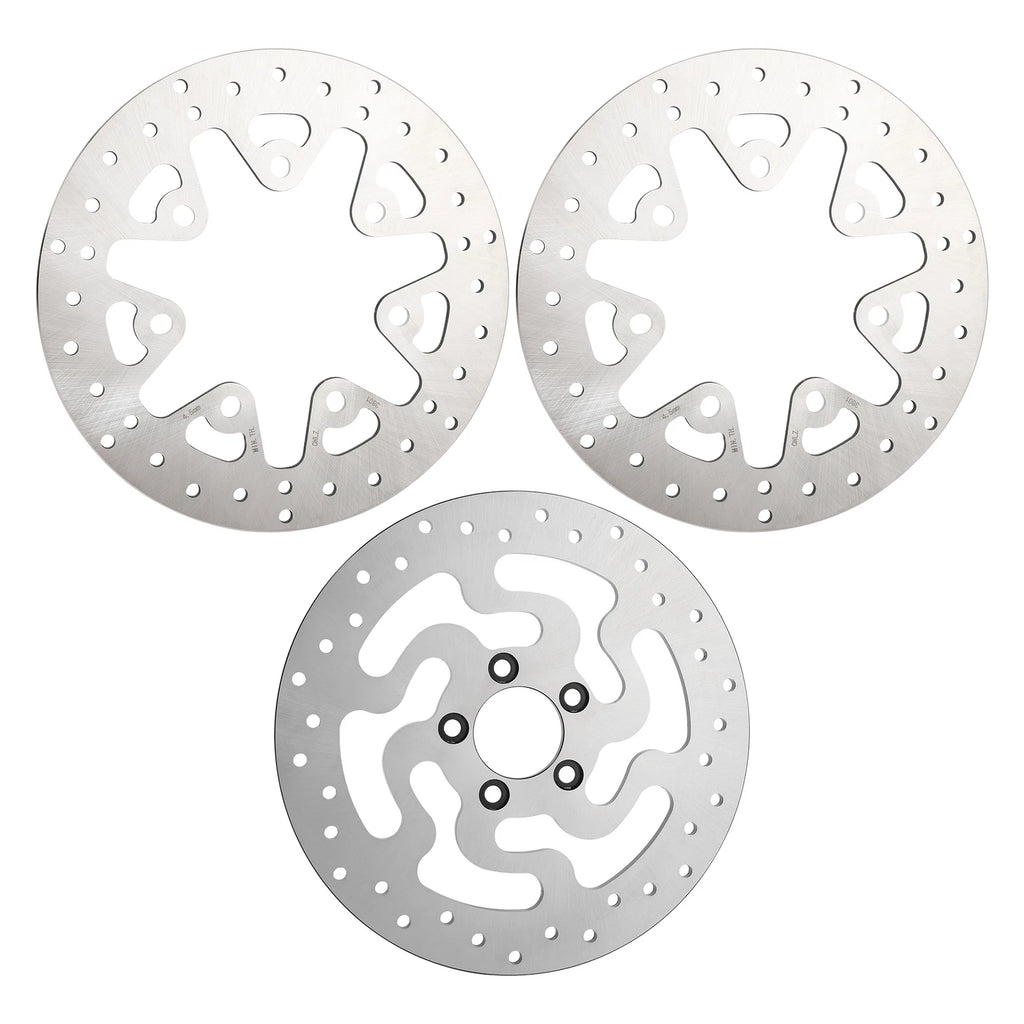 2x 11.8" Brake Disc Rotors for Harley Touring (2014–2025)