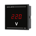 Digital LED Ammeter for AC Voltage Display Meter (50-500V)