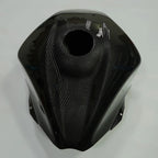 Black Carbon Fiber Fuel Gas Tank Cover for Suzuki Hayabusa GSX1300R (2021–2024)