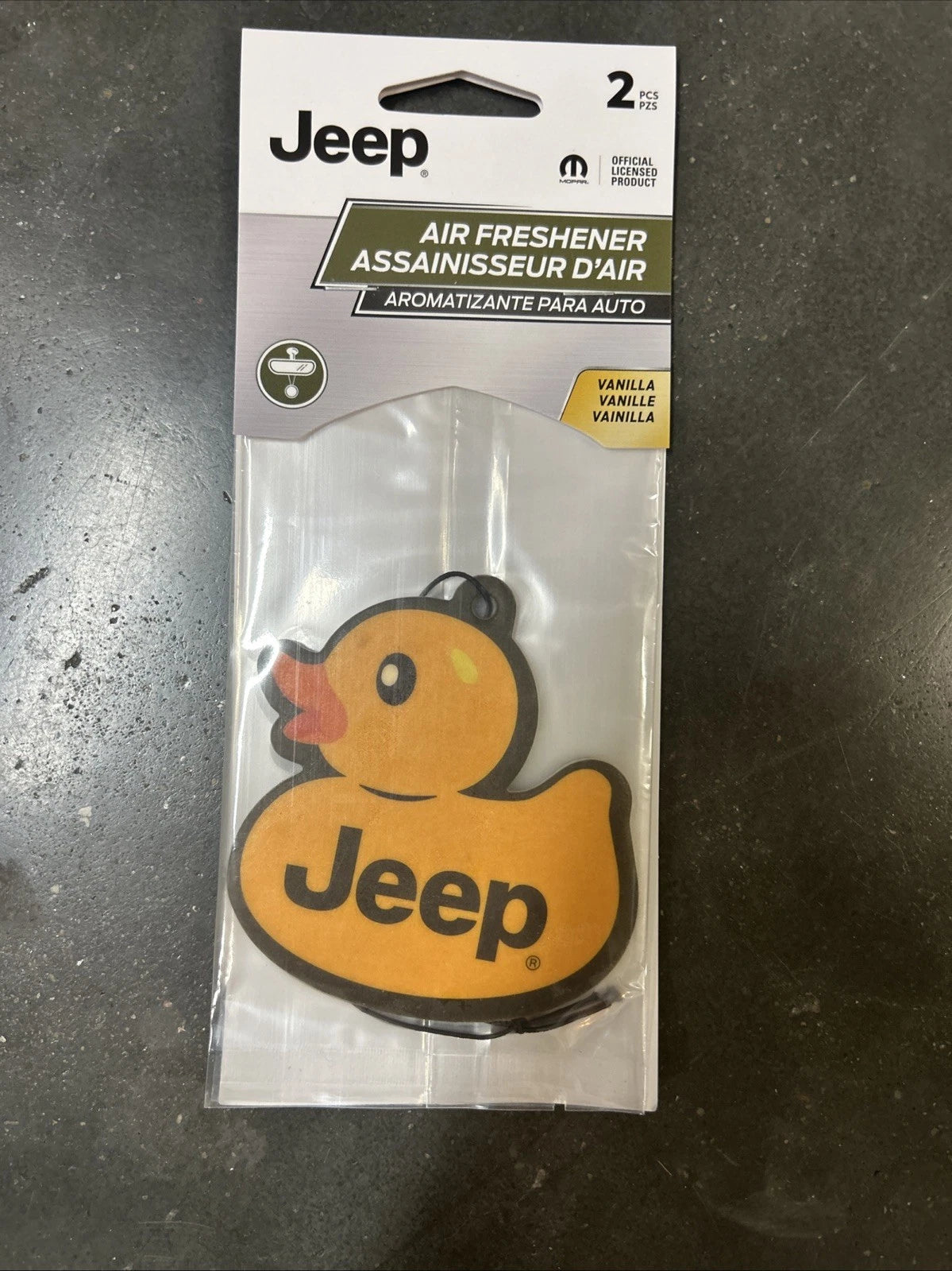 2X PlastiColor Paper Hanging Air Freshener for Jeep