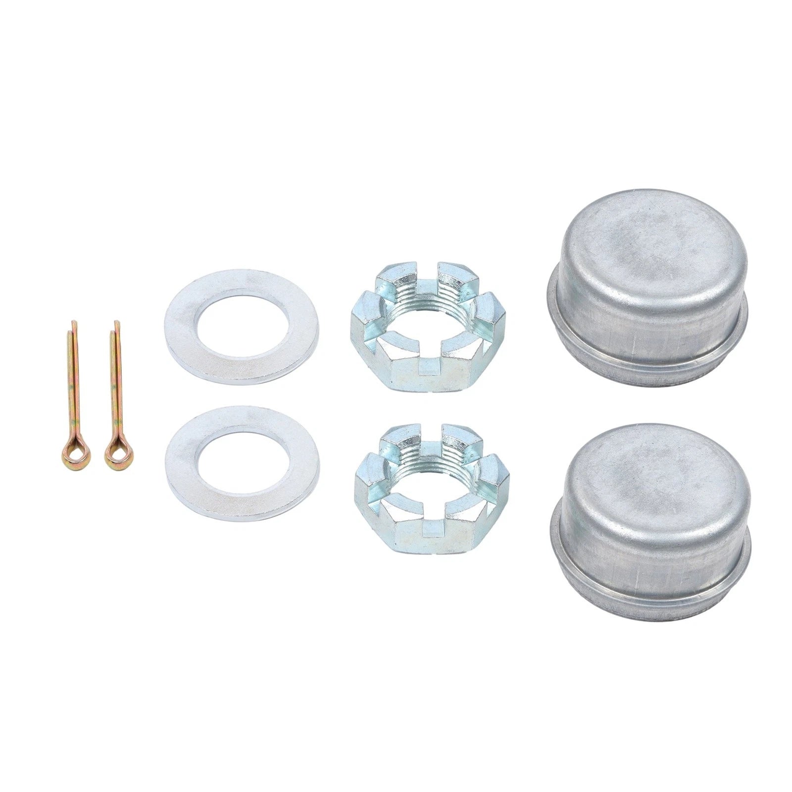 2X Trailer Hub Kit for 4 on 4" Spindle (1" Square)