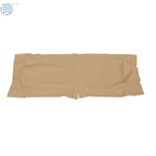 Tan Front Vinyl Backseat Covers for EZGO TXT (1995–2013) Golf Cart
