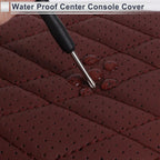 Center Console Cover with Storage Bag for BMW 5 Series (2018–2023) Red