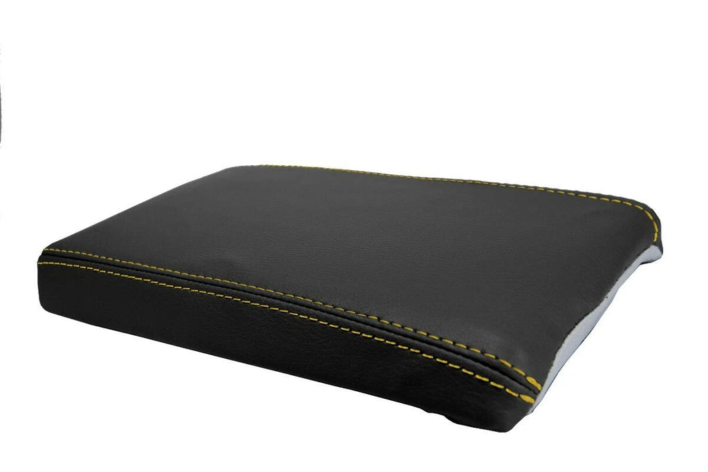 Console Lid Pull Over Cover for Nissan 300ZX (1984–1989) Yellow Stitch