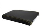 Console Lid Pull Over Cover for Nissan 300ZX (1984–1989) Yellow Stitch