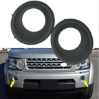 Left & Right Front Bumper Fog Light Bezels for Land Rover LR4 (2010-2014)