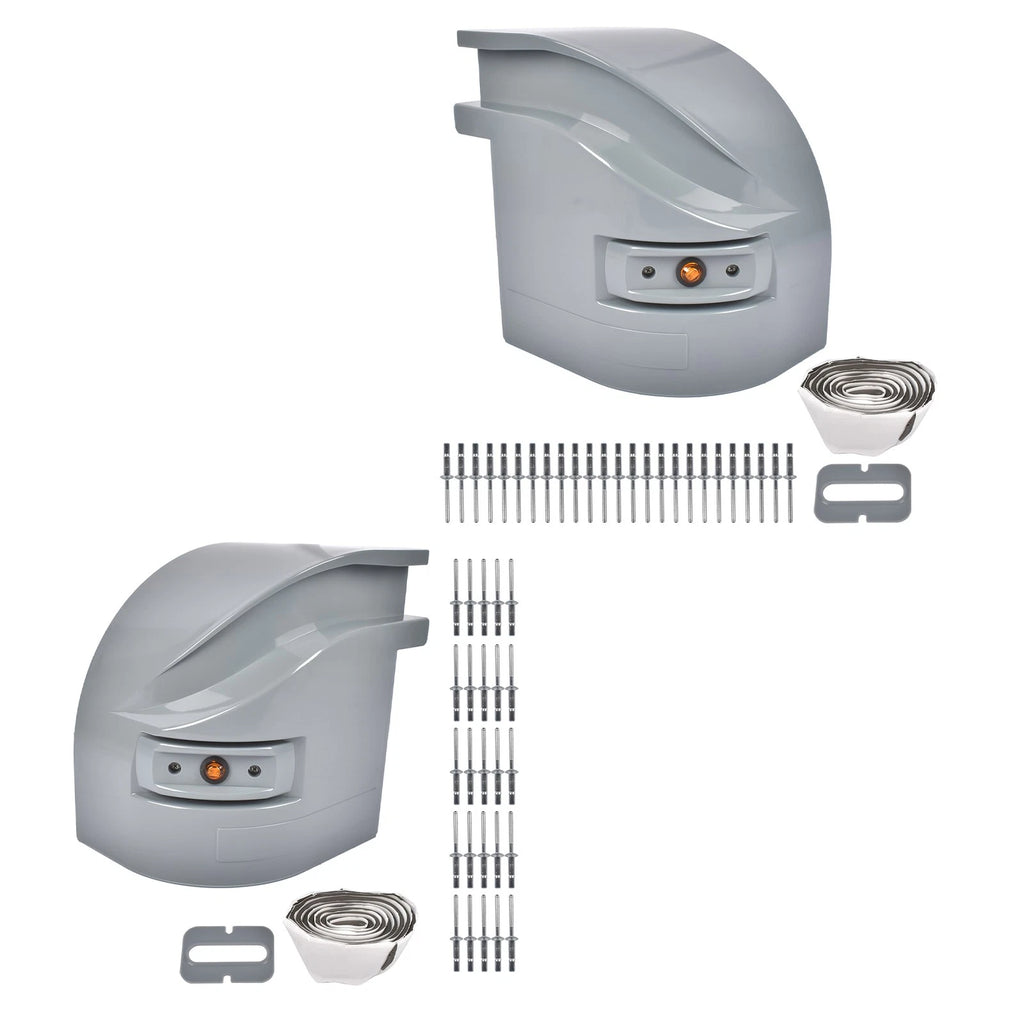 Set of 2 Corner Caps 62664 62665 for Truck Body (Curbside & Roadside)