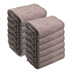 Set of 12 Heavy Duty Textile Moving Blankets 80" x 72"