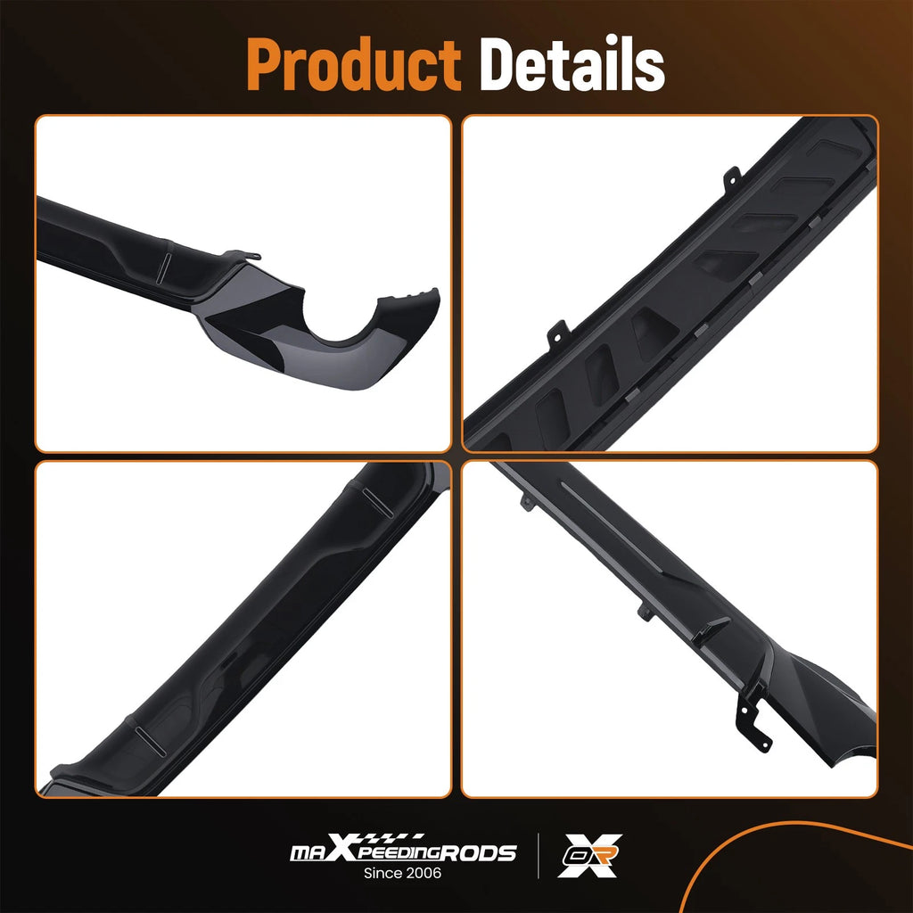 Rear Diffuser for BMW G20 G21 G28 M Sport (2018–2022) PP Plastic Black