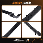 Rear Diffuser for BMW G20 G21 G28 M Sport (2018–2022) PP Plastic Black