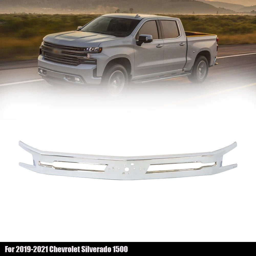 Chrome Front Grille Trim for Chevrolet Silverado 1500 (2019–2021)