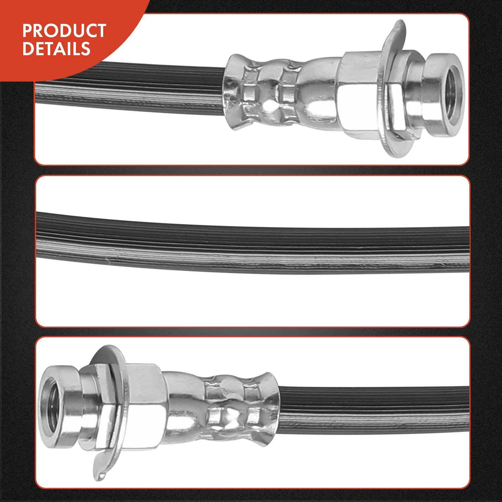 2X Rear Brake Hydraulic Hose for Chevy Venture (1997–2005) Pontiac Olds