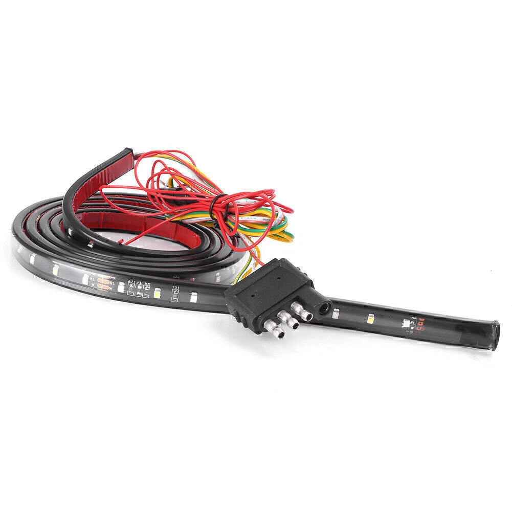 5-Function 60" 5W 90 LED Tailgate Brake Signal Light Strip for Universal Vehicles
