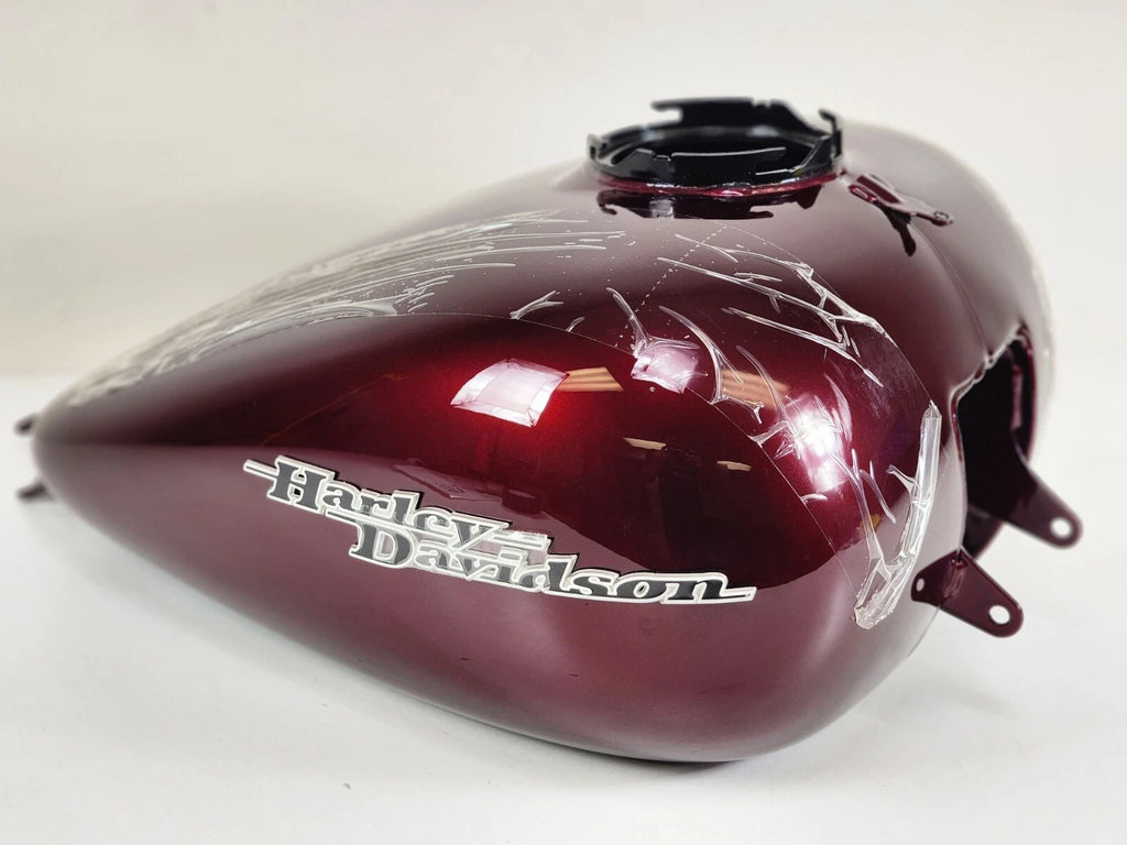 OEM Fuel Tank for Harley Davidson Touring (2008–2022) Mysterious Red/Sun Glo 61000016DSW