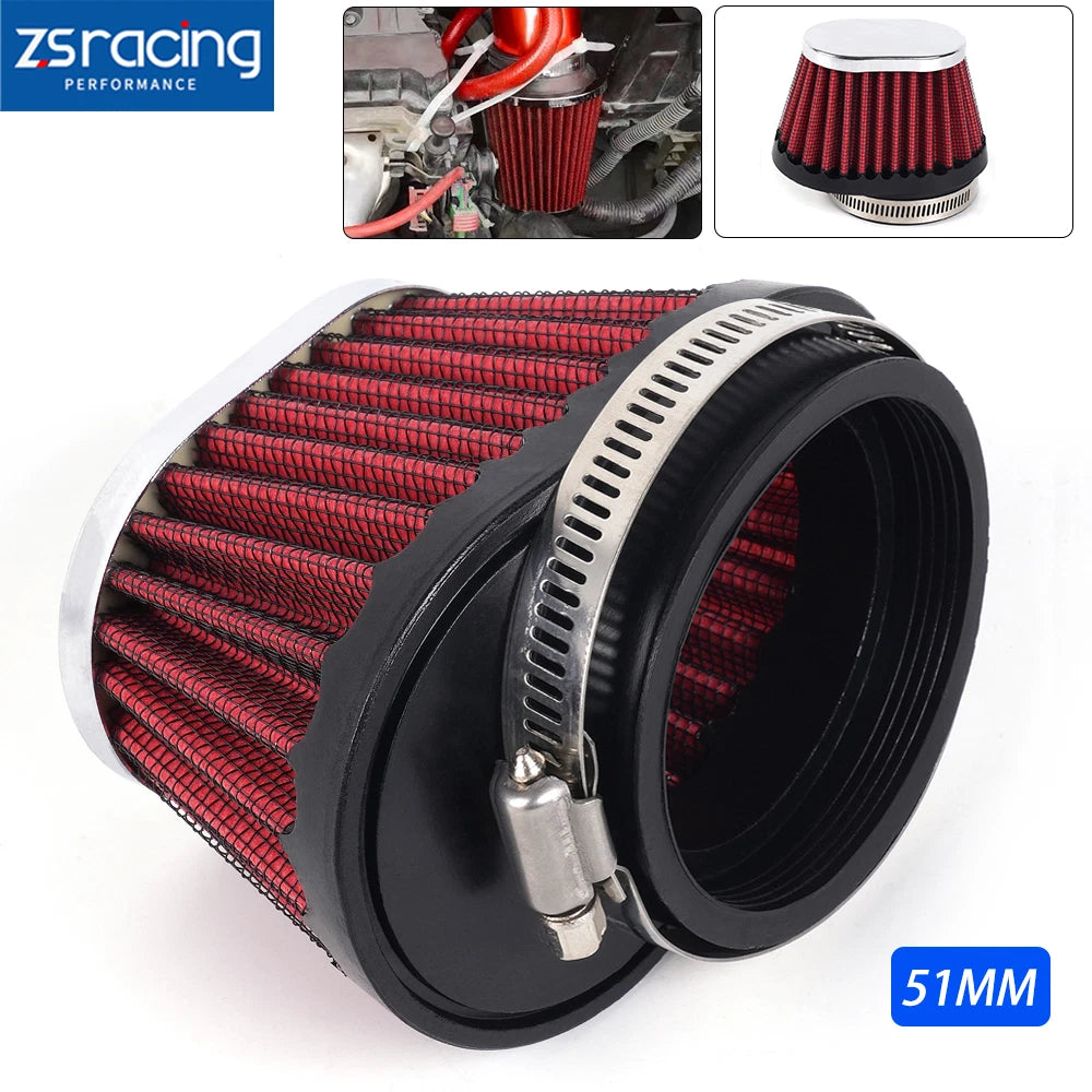 High Flow Air Filter for Motocross Scooter 2”/51mm