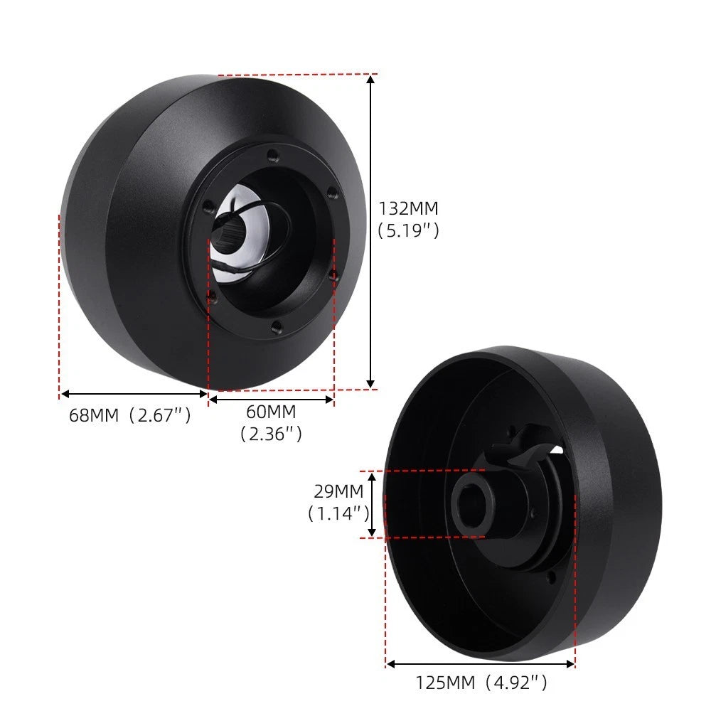 6 Bolt Steering Wheel Hub Adapter for Ford F150 (1997–2004)