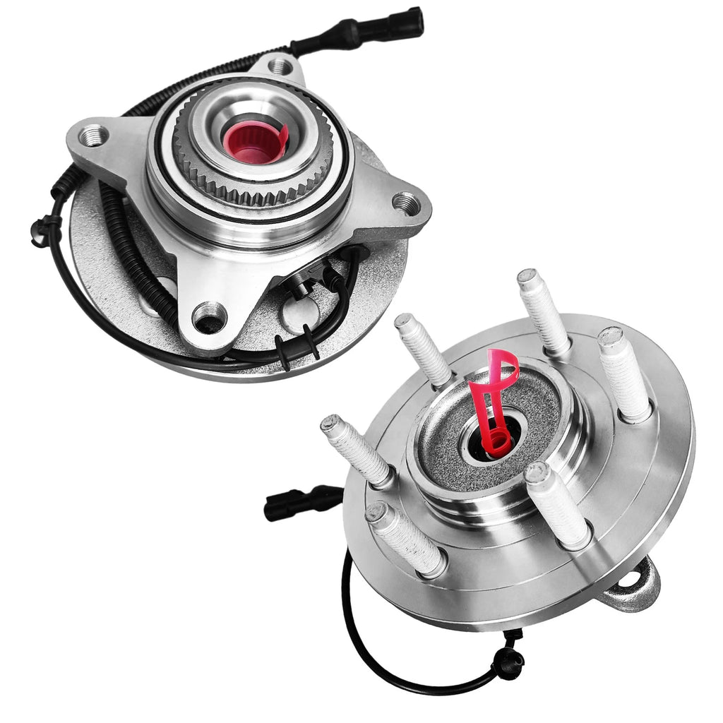Set of 2 Front Wheel Hubs Bearing Assembly 515046 for Ford F-150 (2004–2005)