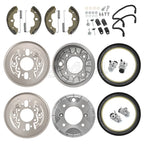 Front Brake Drum Shoes Kit & Wheel Cylinder for Honda FourTrax 300 (1995–2000)