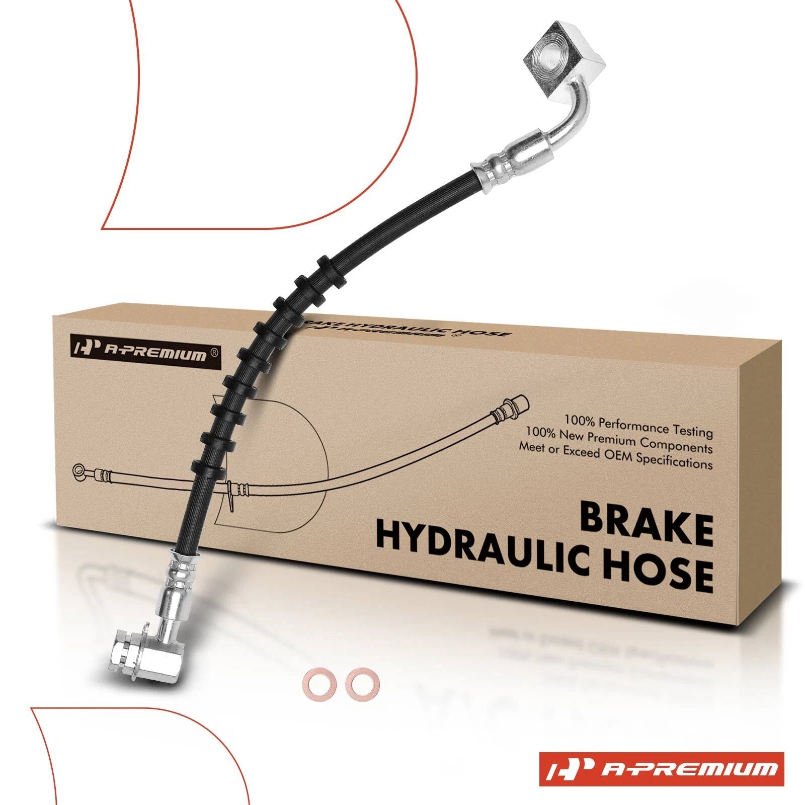 Front Right Brake Hydraulic Hose for Ford Explorer (1996–2001)