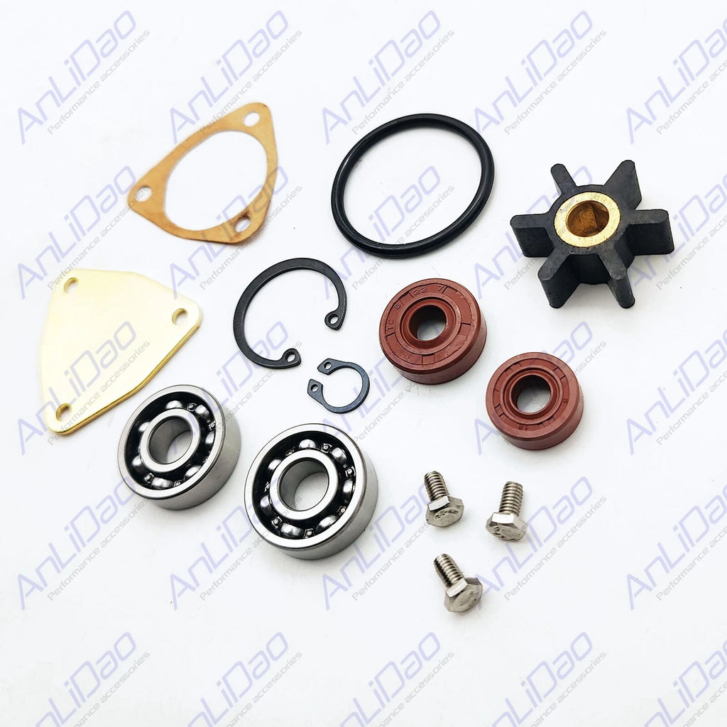 Water Pump Repair Kit for Yanmar 1GM 1GM10 (128170-42200, 24101-060004)