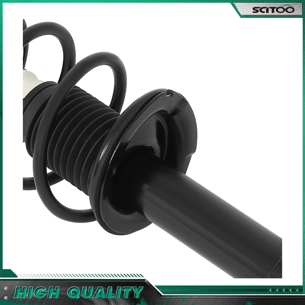 2Pcs Complete Struts Coil Springs Shocks for BMW 525i (2004–2006)