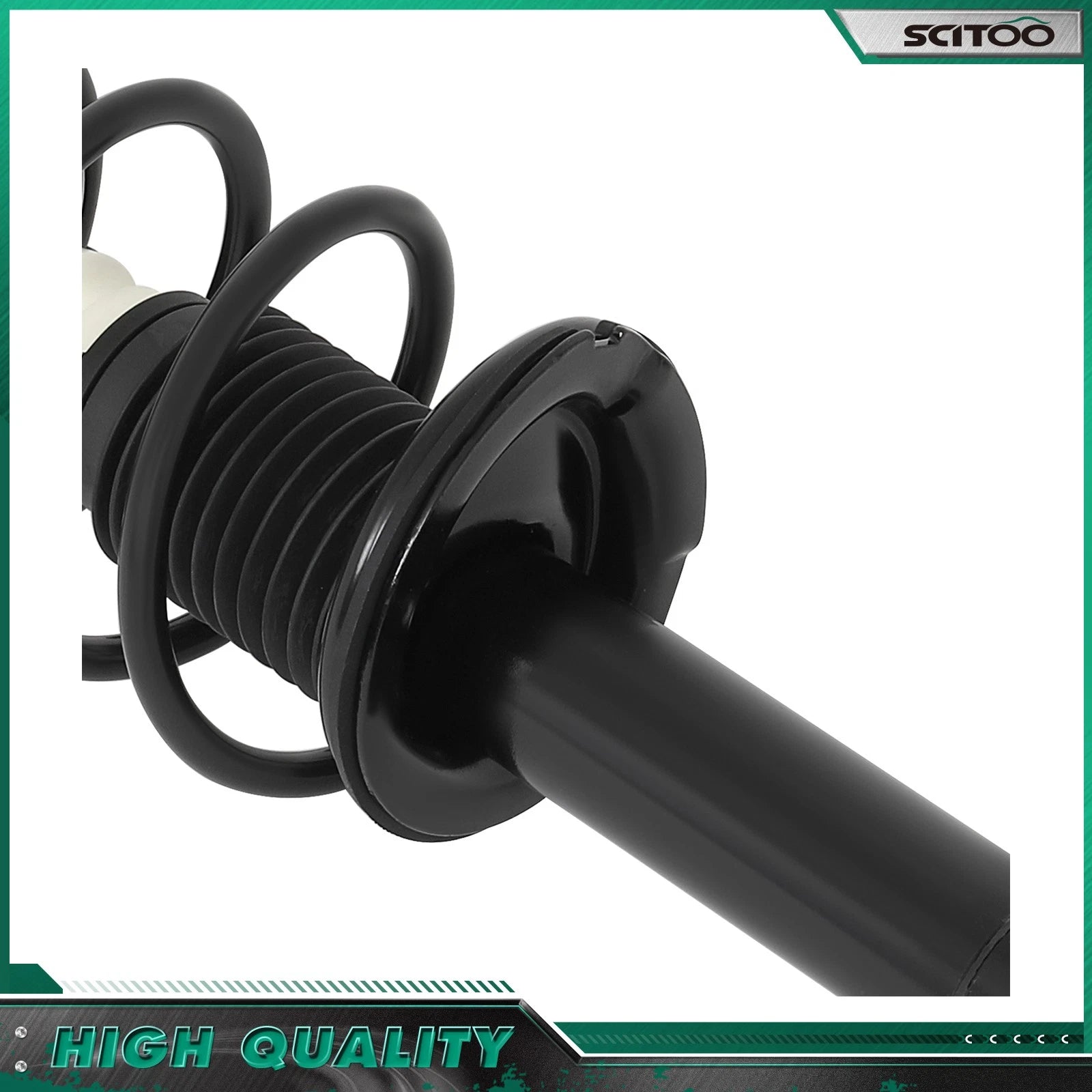 2Pcs Complete Struts Coil Springs Shocks for BMW 525i (2004–2006)
