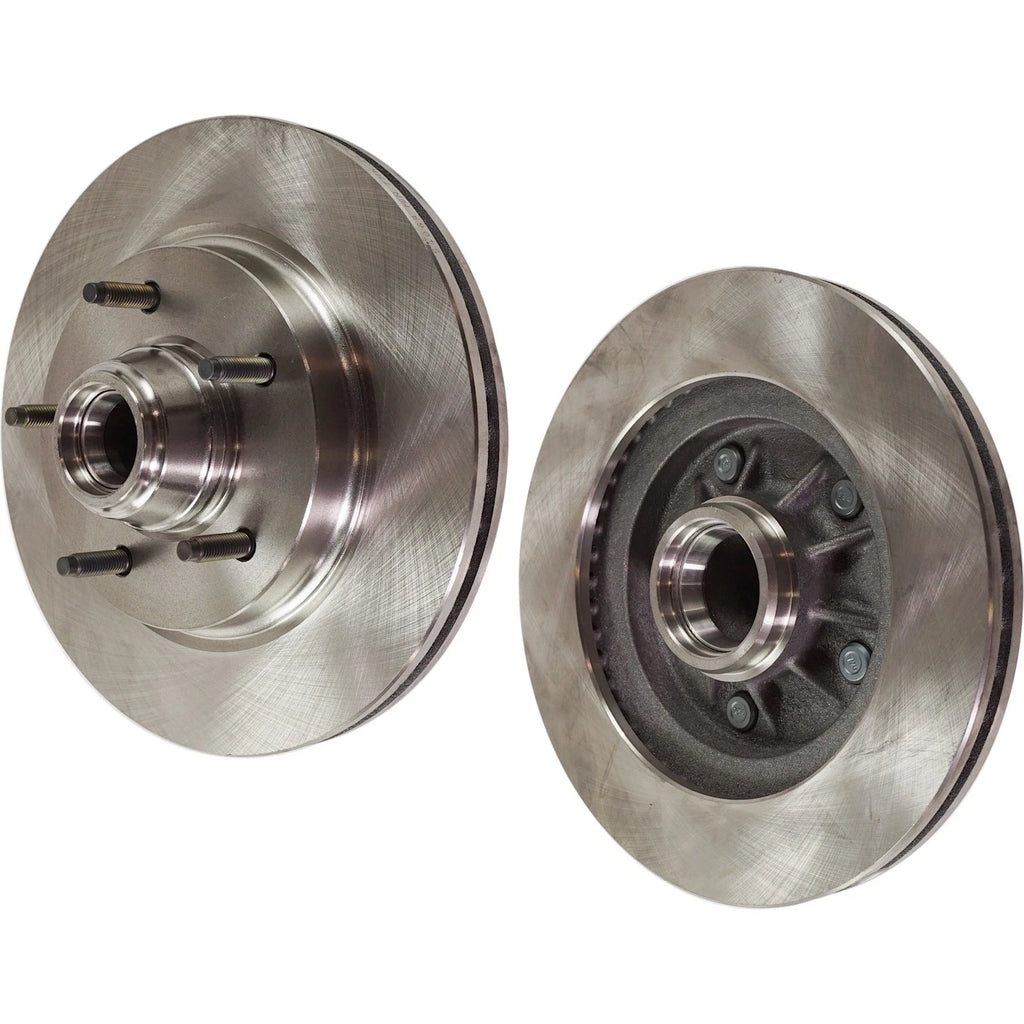 Front Brake Disc Set for Ford F-150 (1997–2003) Plain Surface