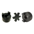 3-Piece L-Jaw Coupling Set & Rubber Spider for LO95 (0.50 to 0.875)
