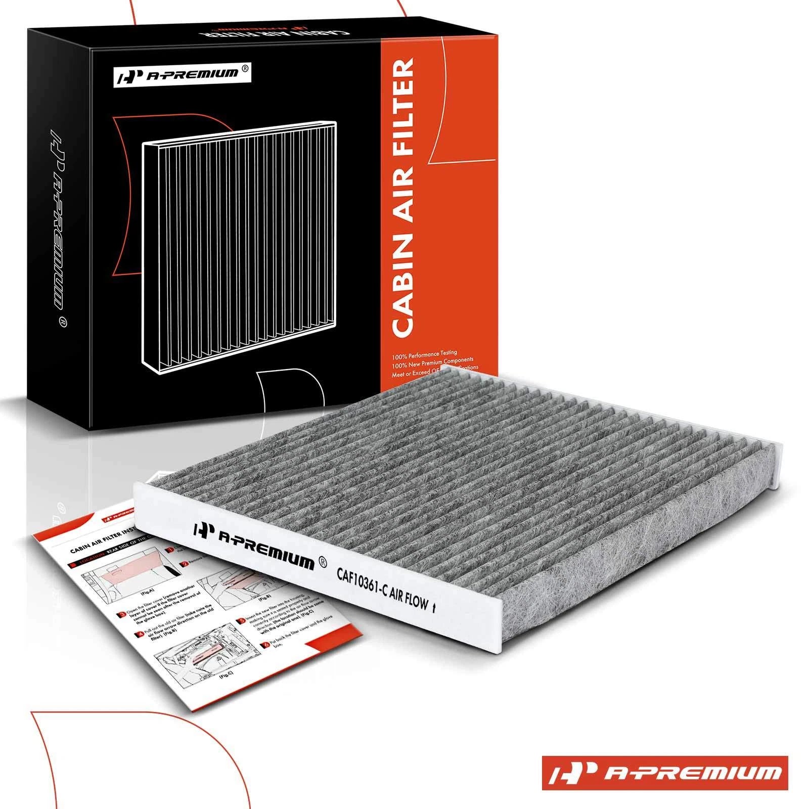 Activated Carbon Cabin Air Filter for Chevy Cobalt HHR Pontiac Saturn (2005–2011)