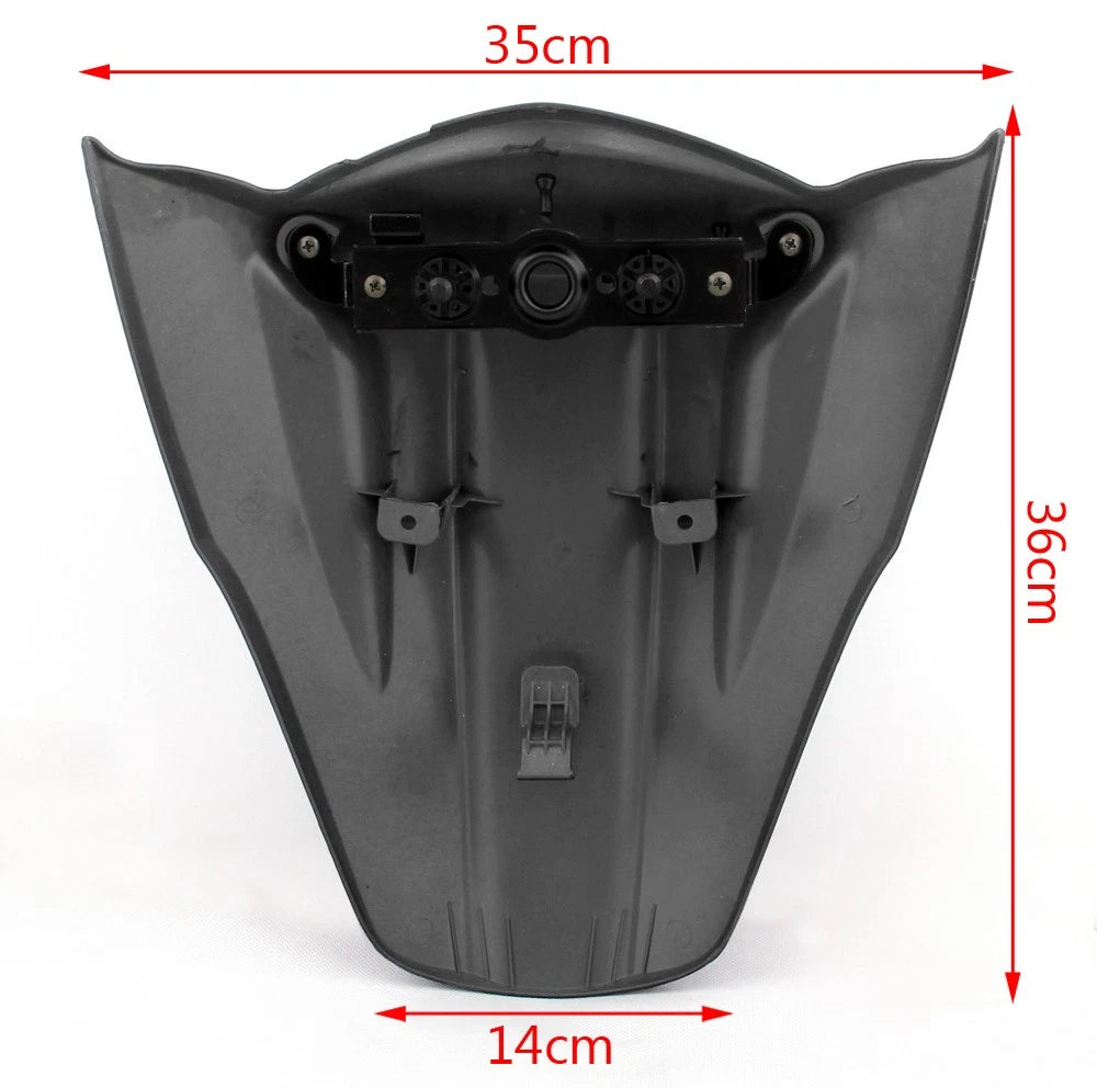 Rear Seat Cover Cowl for Kawasaki Ninja ZX10R (2011–2015) Black