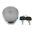 Fuel Gas Tank Cap Cover Keys for Kawasaki BJ250 Estrella (1996–2006)