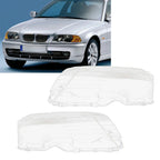 Front Headlight Lens Covers for BMW 3 Series E46 M3 (2000-2006)