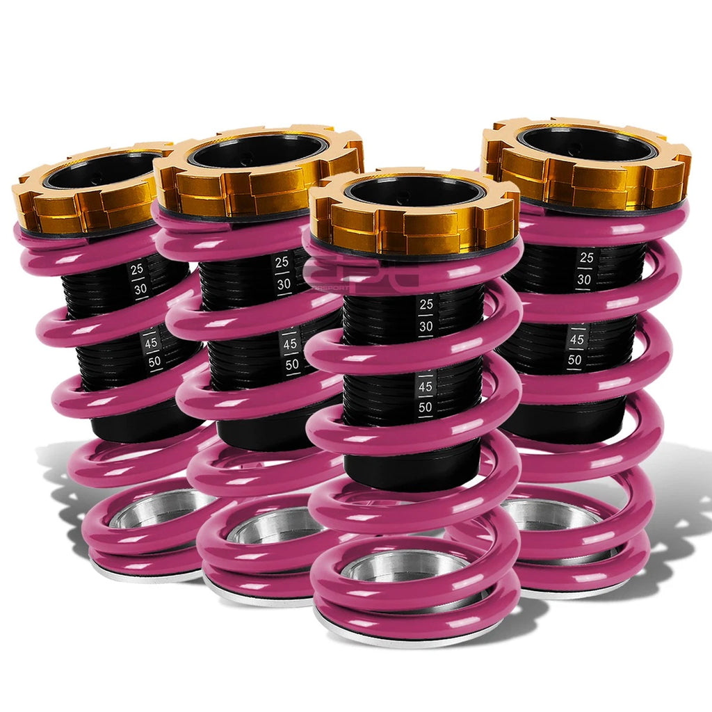 Coilover Suspension Kit for Honda Civic EG EK DC (1988–2000) - Black/Purple