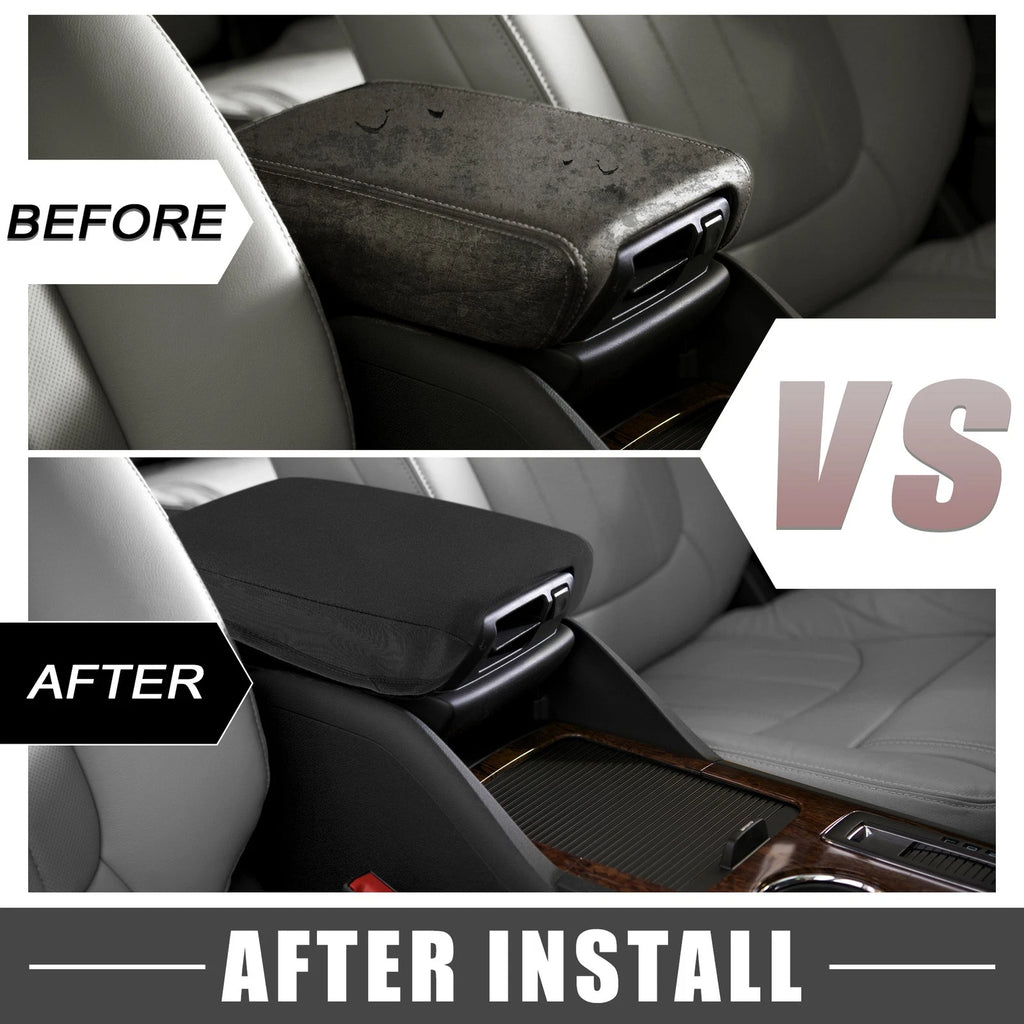 Center Console Armrest Cover Trim for Honda HR-V (2016–2022) Black