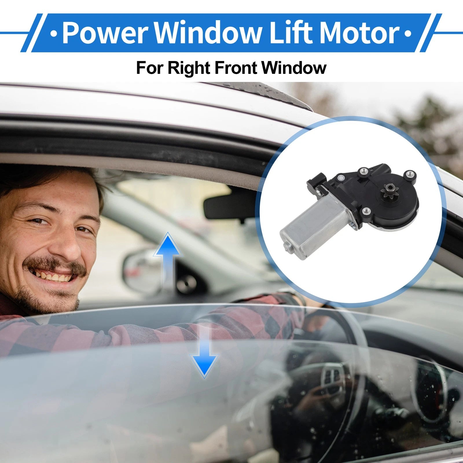 Power Window Regulator Lift Motor for Mitsubishi Pajero Sport (2008–2015)
