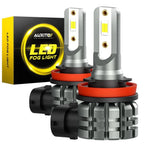 Set of 2 AUXITO H11 H8 H16 LED Fog Light Bulbs for Car Driving Lamp (6000K)