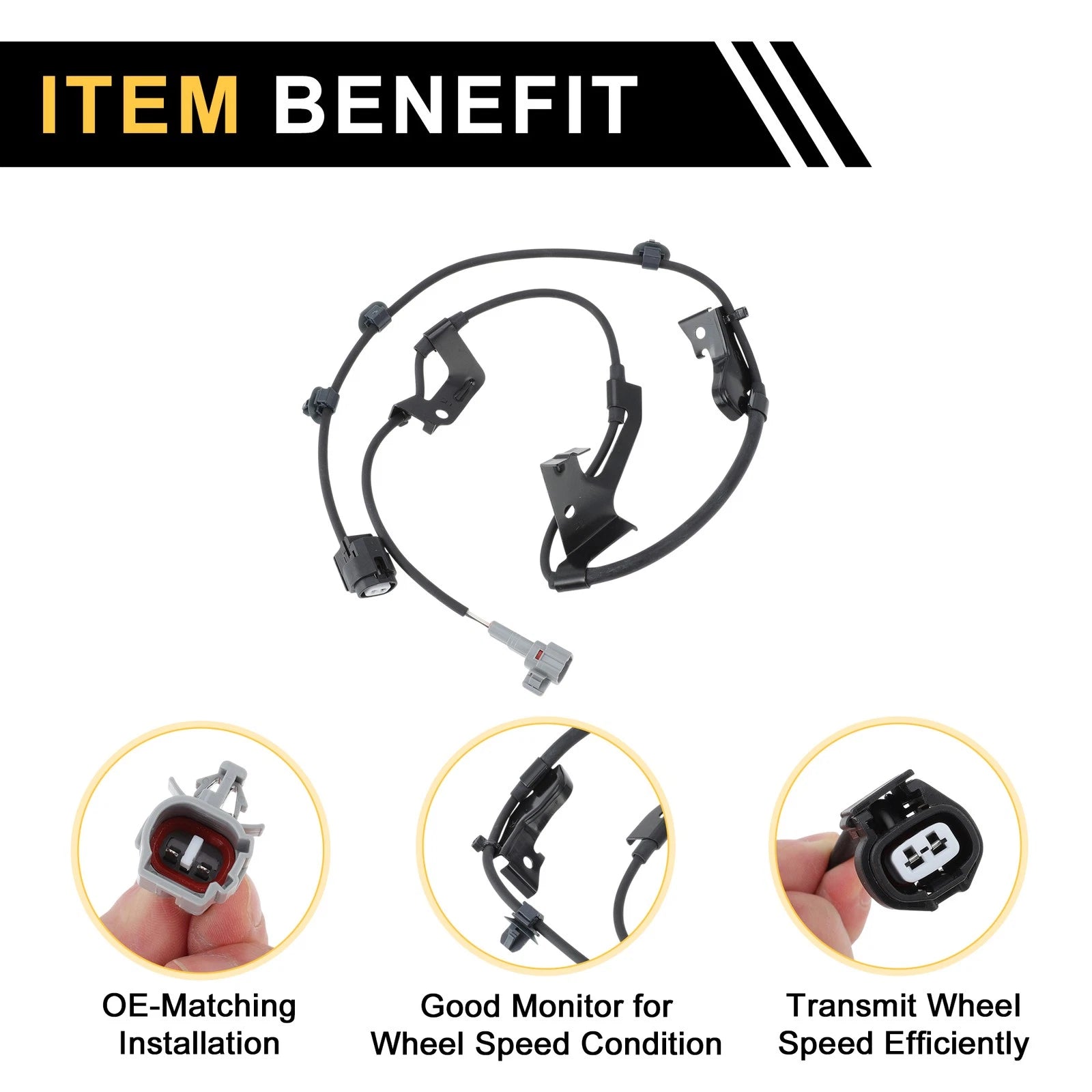 ABS Wheel Speed Sensor No. 8951660070 for Toyota FJ Cruiser (2007–2010)
