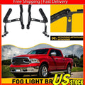 Fog Lamp Mounting Bracket Kit for Dodge Ram 1500 (2013â2018)