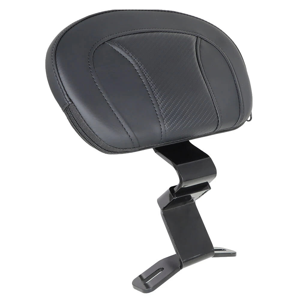 Front Driver Rider Backrest Pad for Harley Touring Road King Glide CVO (2009-2022)