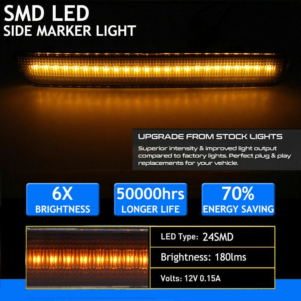 LED Side Marker Lights for Dodge Challenger (2015–2023)