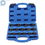 15-Piece Crowfoot Wrench Set for Automotive (Universal Fit)