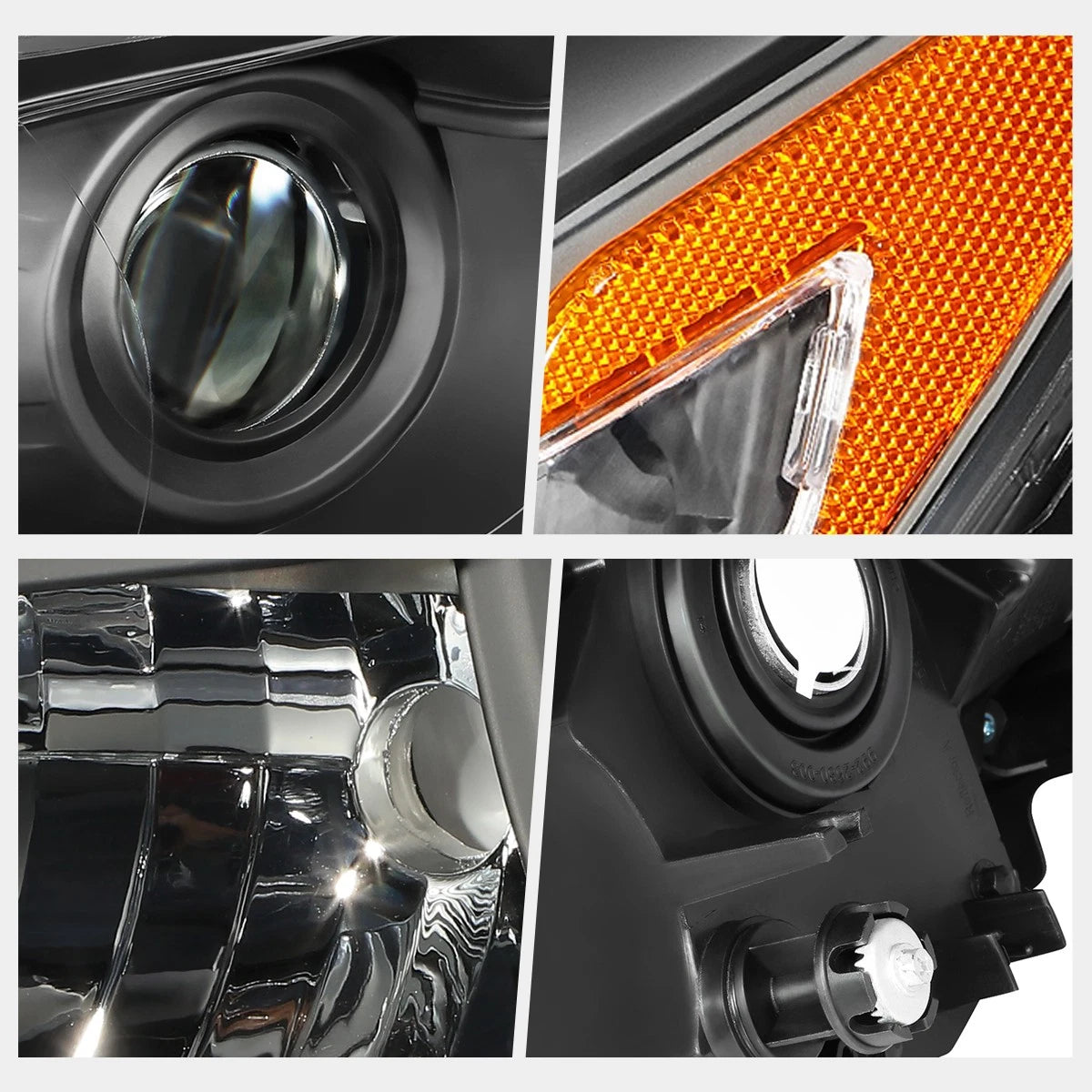 Fog Light Bezel Cover for Chrysler 300 (2012–2014) Black