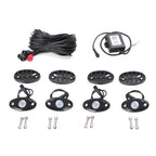 4X RGB LED Rock Lights for Offroad Vehicles (Wireless, Music Flashing)