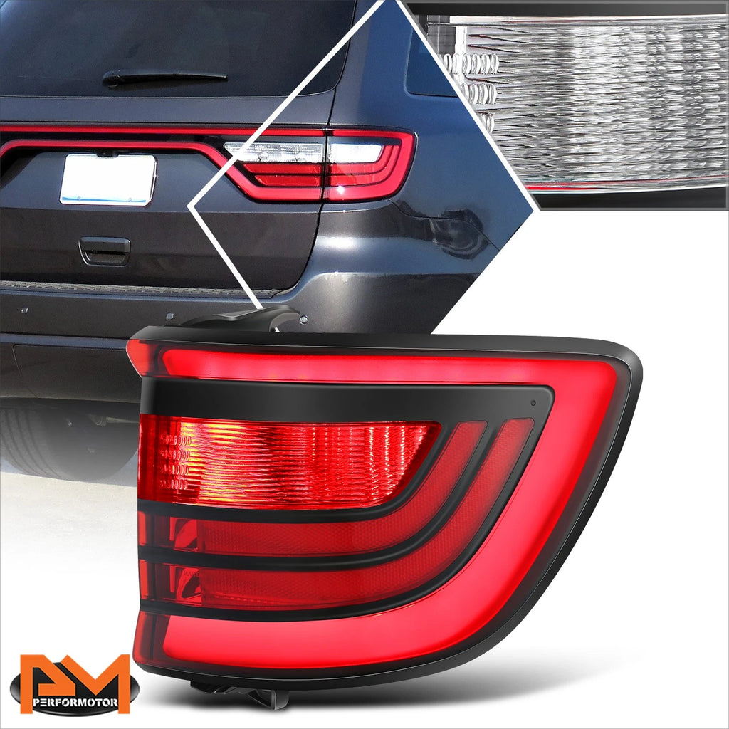 Right Side Chrome Tail Light Assembly for Dodge Durango (2014–2022)