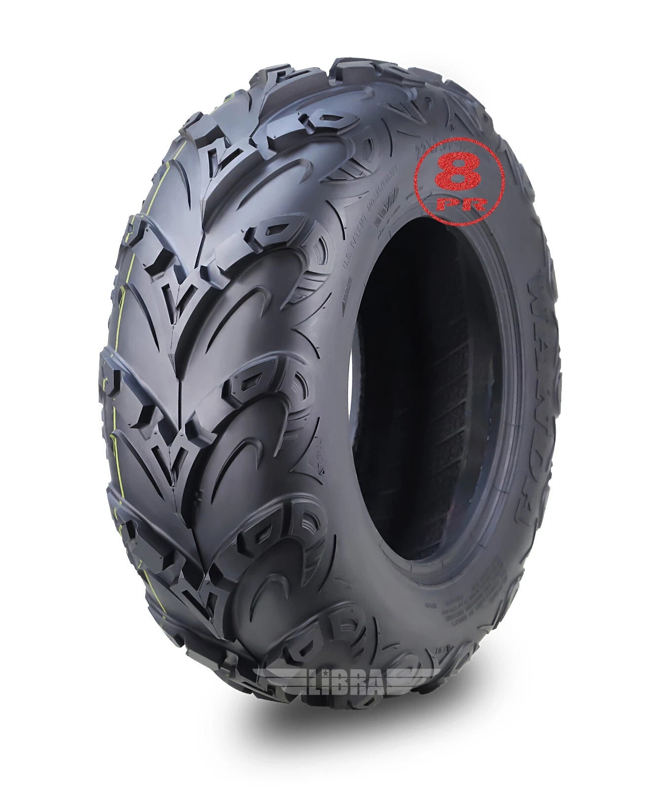 WANDA 8 Ply ATV Tire 22x7-11 for Honda Recon, Suzuki Ozark 250 (2000–2023)